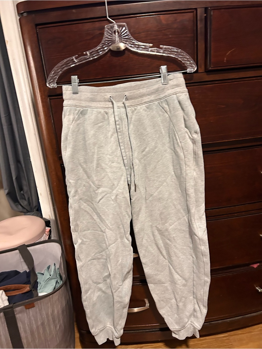 lululemon athletica Light Gray Women's Drawstring Joggers